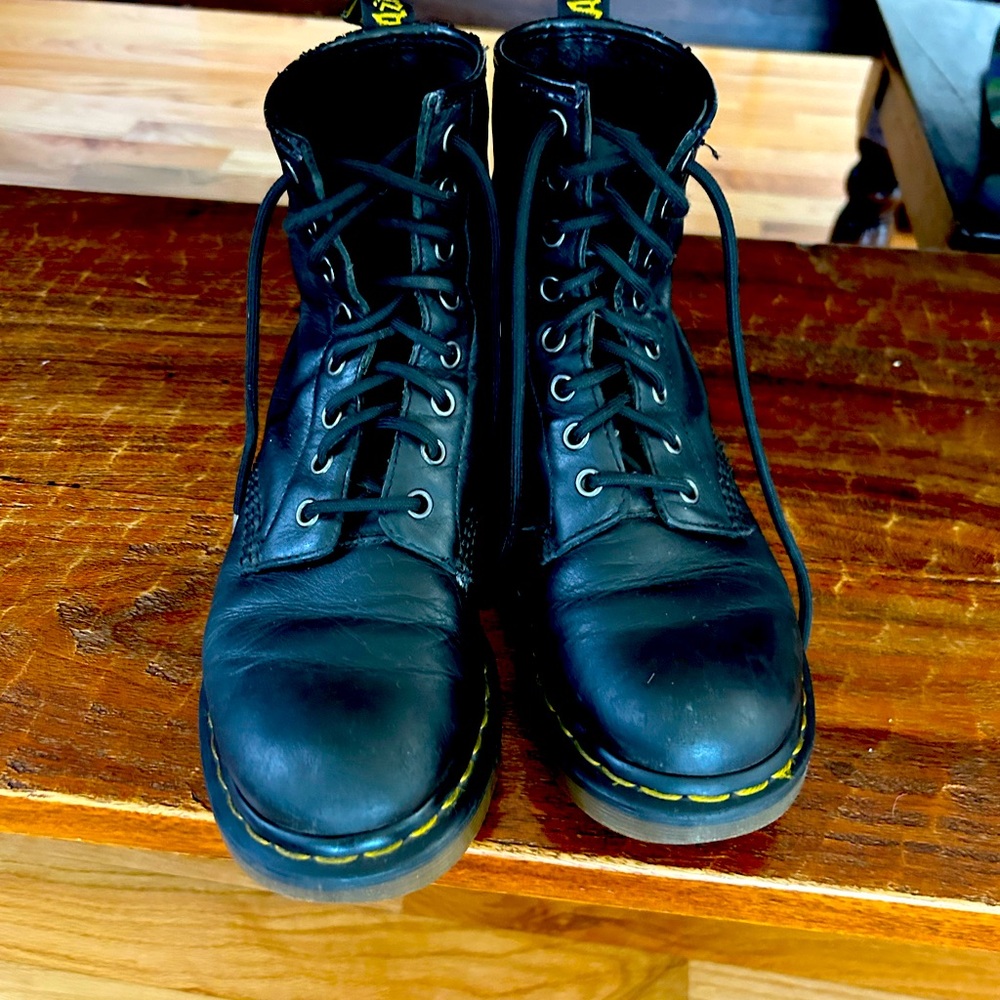 Well loved Doc Martens.